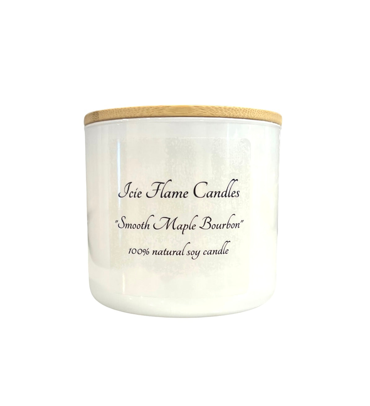 Smooth Maple Bourbon - Natural 3 Wick Candle